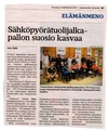 Sähköpyörätuolijalkapallon suosio kasvaa
